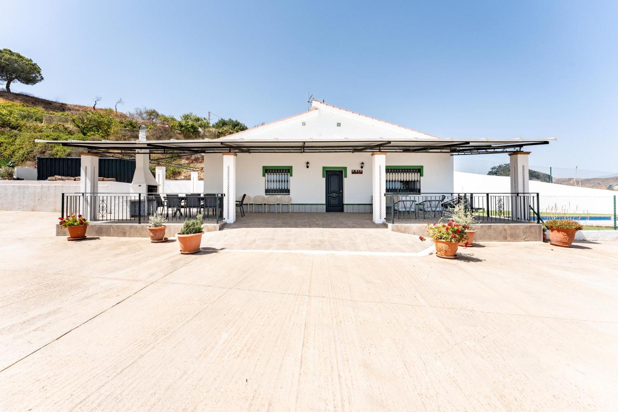 Вилла Cortijo Ariza Sea Views Малага Экстерьер фото