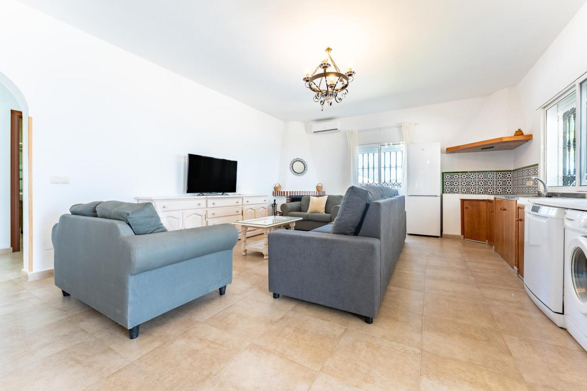 Вилла Cortijo Ariza Sea Views Малага Экстерьер фото