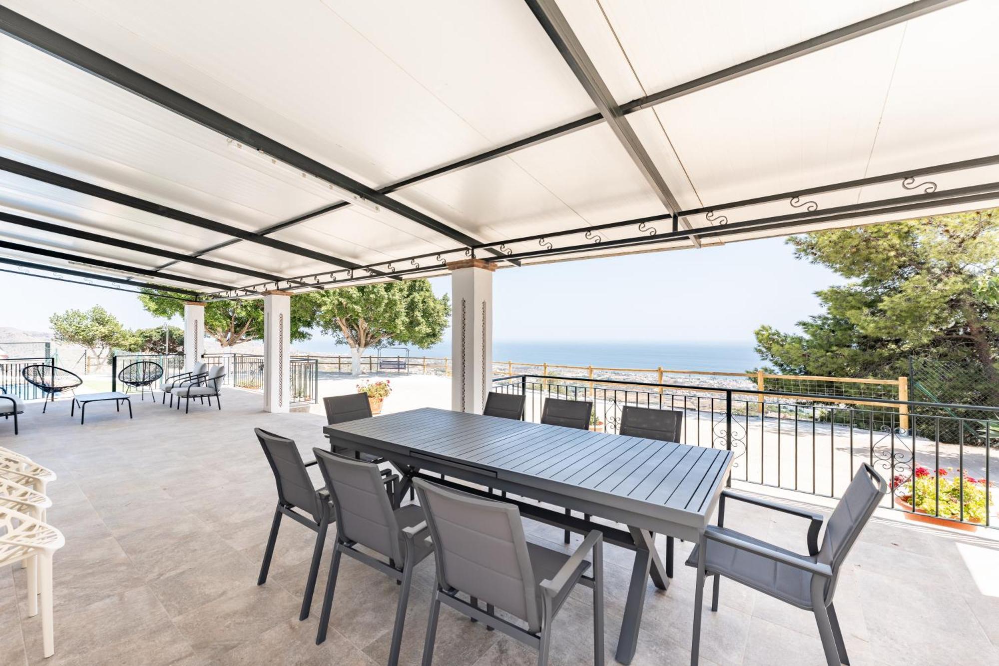 Вилла Cortijo Ariza Sea Views Малага Экстерьер фото