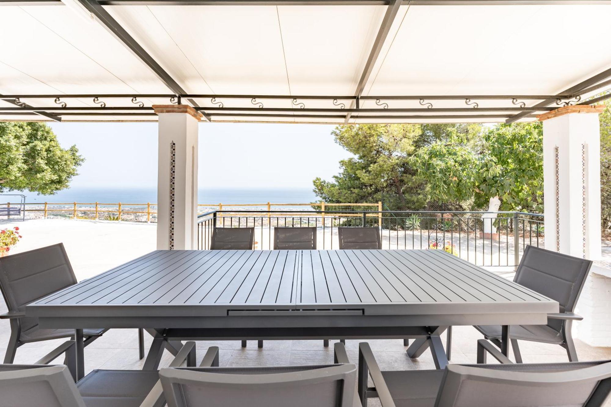 Вилла Cortijo Ariza Sea Views Малага Экстерьер фото