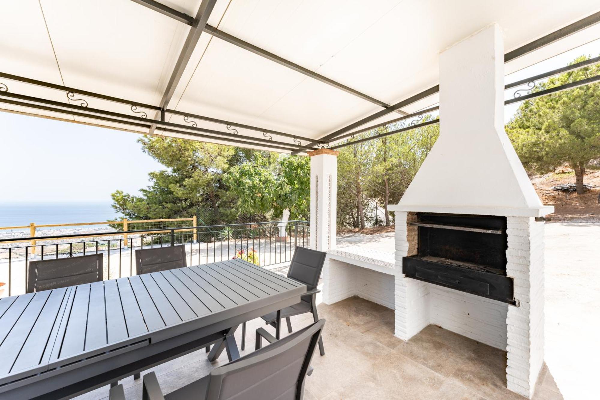 Вилла Cortijo Ariza Sea Views Малага Экстерьер фото