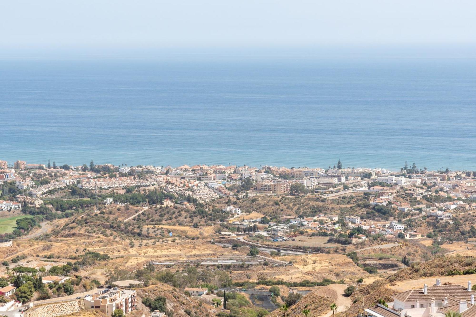 Вилла Cortijo Ariza Sea Views Малага Экстерьер фото
